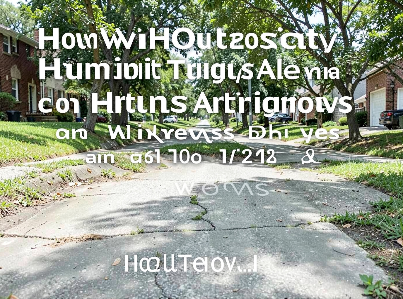 How Houston Humidity Triggers Algae on Driveways and Walkways