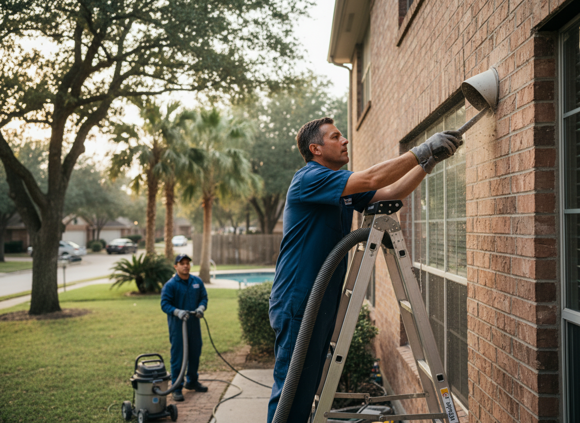 Dryer Vent Cleaning in Houston
